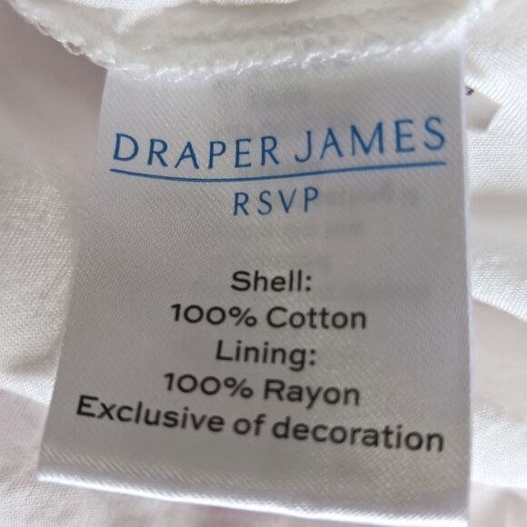 Draper James Smocked Midi Dress XL – Tie Strap Cottagecore Picnic Vibes - Picture 9 of 12